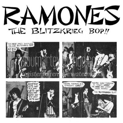 Blitzkrieg Bop, Một Bão Phóng Tốc Độ Lưới Vàng Dị Hợc Và Giọng Ca Xào Xạc Khẳng Kỷ