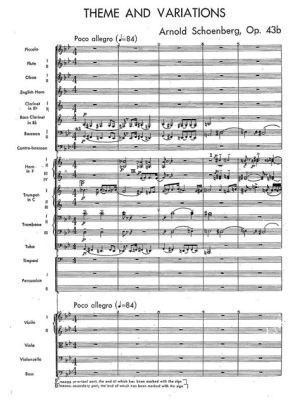 Variations for Piano on the Theme of 'The Death and Transfiguration' của Arnold Schoenberg: Tác phẩm Lập Lại Nghệ Thuật Âm Nhạc Biểu Hiện Một Cuộc Hóa Diệu Rợn Ngợp Vượt Qua Lượng Áp Cảm Xúc.